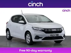 White Used 2023 Dacia Sandero Expression Hatchback | £10,699 (Good price)