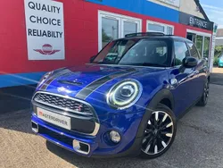 Blue Used 2019 Mini Cooper S Exclusive Hatchback | £13,955 (Fair price)