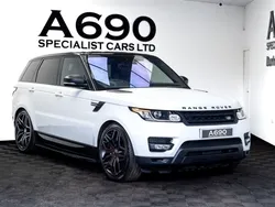 White Used 2017 Land Rover Range Rover Sport HSE Dynamic SUV | £27,990 (Fair price)