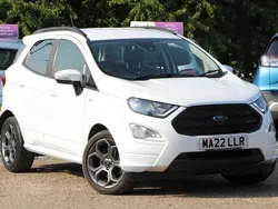 White Used 2022 Ford Ecosport ST-Line SUV | £13,480 (Fair price)