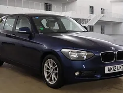 Blue Used 2012 BMW 116 Basis Hatchback | £6,495 (Fair price)