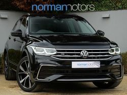 Black Used 2023 VW Tiguan R-line SUV | £28,995 (Fair price)