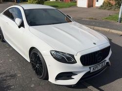 White Used 2017 Mercedes E220 AMG line Coupe | £15,490 (Fair price)