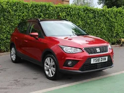 Red Used 2018 Seat Arona SE Technology SUV | £9,795 (Fair price)