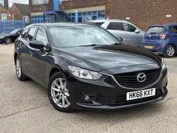 Black Used 2016 Mazda 6 Estate | £5,595 (Fair price)