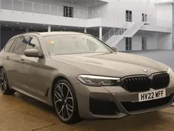 Grey Used 2022 BMW 520 M Sport Estate | £38,339