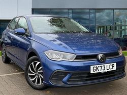 Reef blue metallic Used 2023 VW Polo Life Hatchback | £16,876 (Fair price)