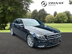 Black Used 2020 Mercedes E220 AMG line Sedan | £23,490 (Fair price)