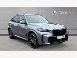 Grey Used 2023 BMW X5 M Sport SUV | £61,490 (Fair price)
