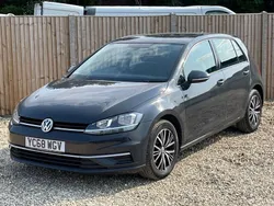 Grey Used 2018 VW Golf VII SE Hatchback | £9,100 (Good price)