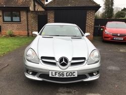 Brilliant silver Used 2007 Mercedes SLK280 Cabriolet | £10,495