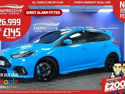 Blue Used 2016 Ford Focus RS Hatchback | £26,999 (A bit pricey)