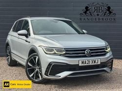 Silver Used 2021 VW Tiguan R-line SUV | £16,699 (Good price)