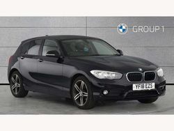Black Used 2018 BMW 118 Sport Line Hatchback | £8,990 (Fair price)