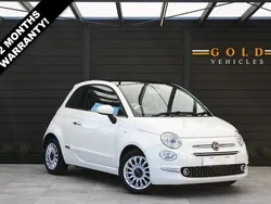 White Used 2016 Fiat 500 Lounge Hatchback | £9,995 (Fair price)