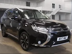 Black Used 2017 Mitsubishi Outlander P-HEV Estate | £11,000 (Fair price)