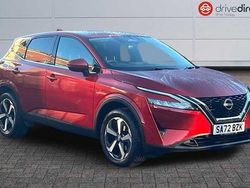 Red Used 2022 Nissan Qashqai N-Connecta SUV | £17,759 (A bit pricey)