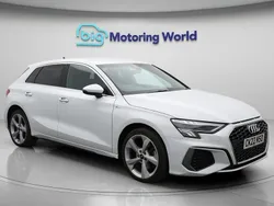 White Used 2022 Audi A3 Sportback e-tron S-Line Sedan | £19,000 (Fair price)