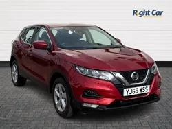 Red Used 2020 Nissan Qashqai Acenta Premium SUV | £11,999 (Super price)