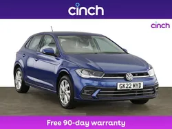 Blue Used 2022 VW Polo Style Hatchback | £15,799 (Fair price)