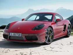 Carmine red Used 2022 Porsche 718 Cayman S | £59,900