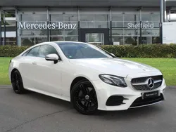White Used 2018 Mercedes E350 AMG Line Premium Plus Coupe | £23,885