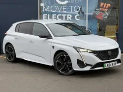 White Used 2024 Peugeot e-308 GTi Hatchback | £26,995 (Fair price)