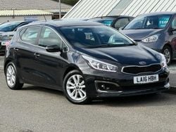 Black Used 2016 Kia Ceed 2 Hatchback | £5,795 (Fair price)