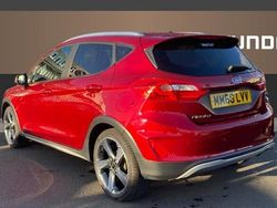 Red Used 2018 Ford Fiesta Active Hatchback | £7,391 (Fair price)