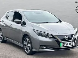 Grey Used 2021 Nissan Leaf N-Connecta Hatchback | £9,645 (Fair price)
