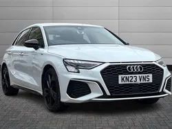 White Used 2023 Audi A3 Comfort Hatchback | £26,500 (A bit pricey)