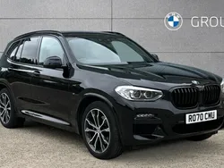 Black Used 2020 BMW X3 M Sport SUV | £28,824 (Fair price)
