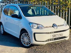 White Used 2017 VW up! move up! Hatchback | £3,690 (Fair price)