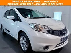 White Used 2014 Nissan Note Acenta Premium MPV | £4,595 (Fair price)