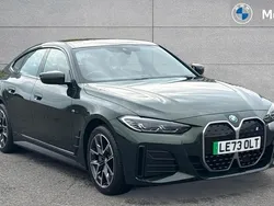 Sanremo green metallic Used 2023 BMW i4 M Sport Sedan | £31,366 (A bit pricey)