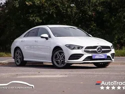 White Used 2022 Mercedes CLA250e AMG line Sedan | £18,199 (Fair price)