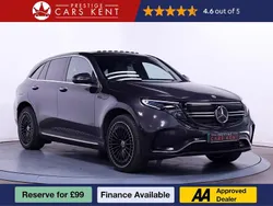 Grey Used 2022 Mercedes EQC400 AMG line SUV | £28,505 (A bit pricey)