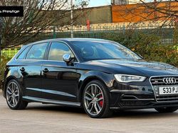 Black Used 2015 Audi S3 Sportback Advanced Hatchback | £15,795