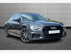 Grey Used 2021 Audi A6 Black Edition Sedan | £27,850 (Fair price)