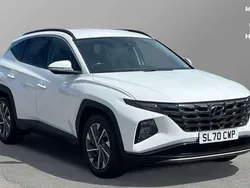 White Used 2021 Hyundai Tucson Premium SUV | £18,402 (Fair price)