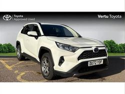 White Used 2022 Toyota RAV4 Hybrid SUV | £23,271 (Super price)