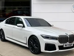 White Used 2021 BMW 730 M Sport Sedan | £34,800 (Fair price)