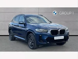 Blue Used 2022 BMW X3 M Sport SUV | £36,993 (A bit pricey)