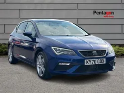 Blue Used 2020 Seat Leon FR Hatchback | £14,495 (Fair price)