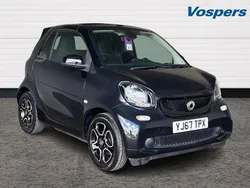Black Used 2017 Smart ForTwo Cabrio Prime Cabriolet | £8,900 (Fair price)