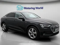 Black Used 2022 Audi e-tron SUV | £20,800 (Fair price)