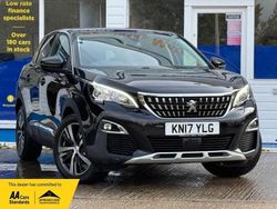 Black Used 2017 Peugeot 3008 Allure SUV | £10,000 (Fair price)
