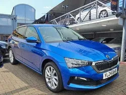 Race blue Used 2024 Skoda Scala SE L Hatchback | £18,280 (Fair price)
