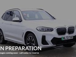 White Used 2022 BMW iX3 M Sport SUV | £27,455 (Good price)