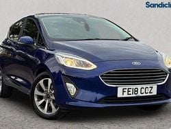 Blue Used 2020 Ford Fiesta Titanium Hatchback | £7,559 (Good price)